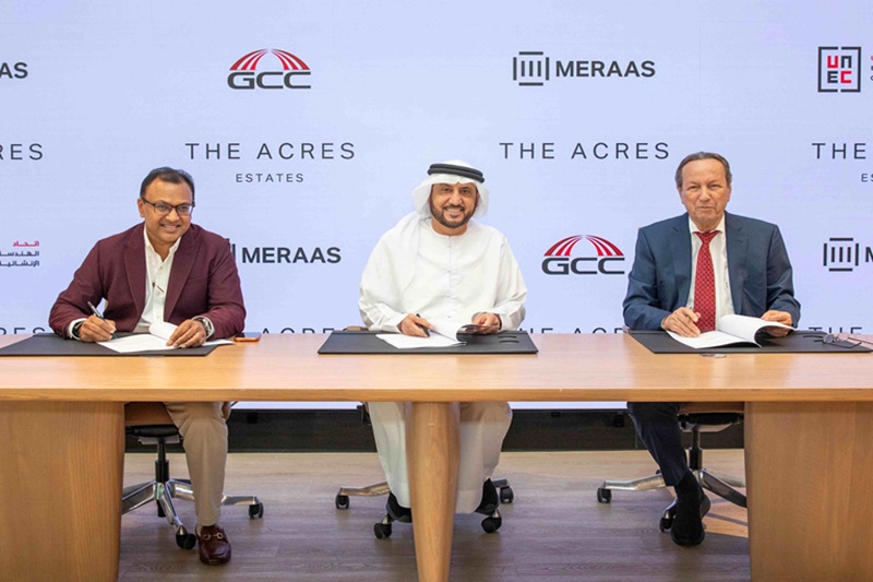 Meraas Awards AED 2.4 billion in Construction Contracts for New Phases of The Acres Communities 